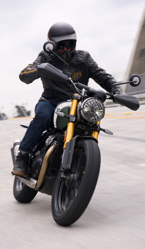 Scrambler 400 X Feature