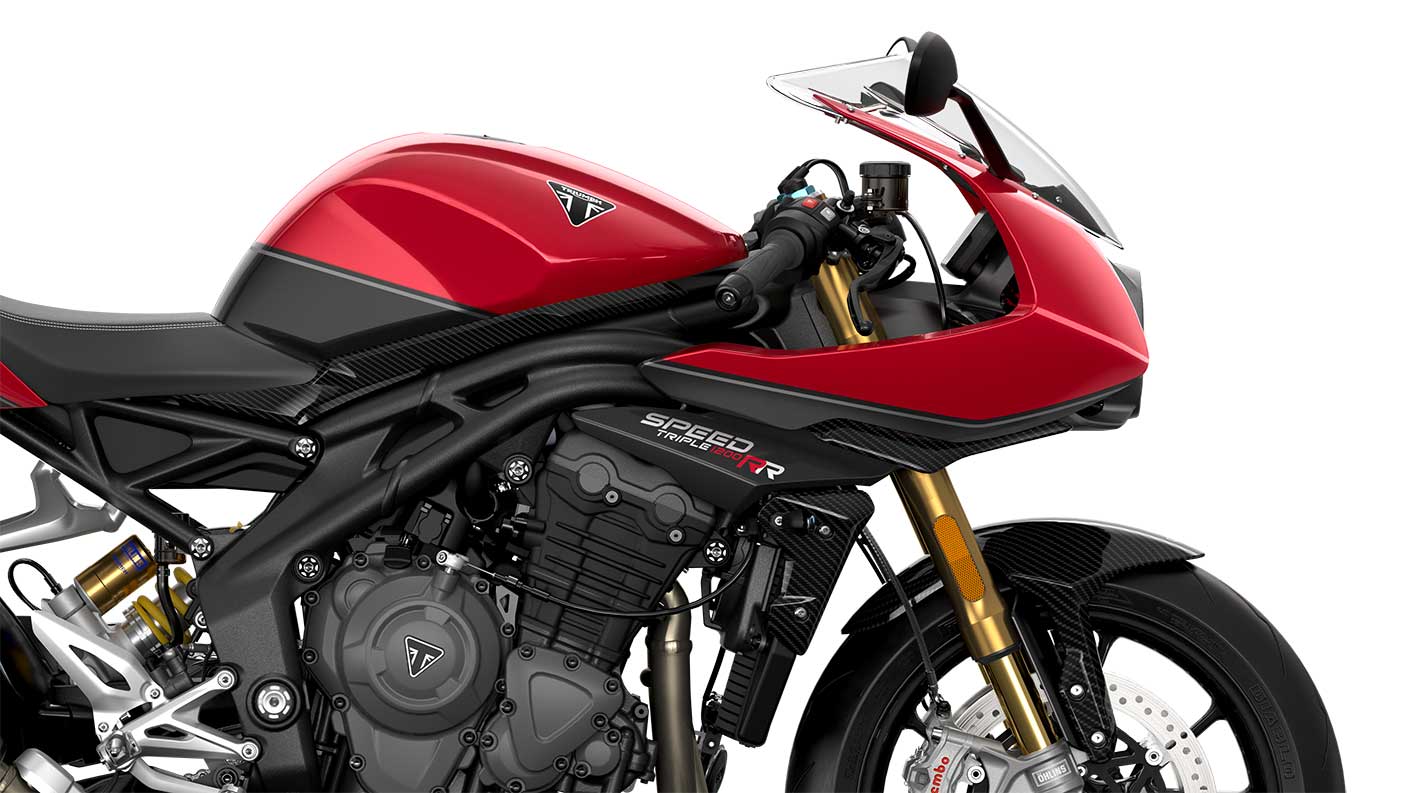 EXHILARATING 1160cc TRIPLE ENGINE